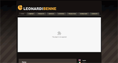 Desktop Screenshot of leonardibenne.it